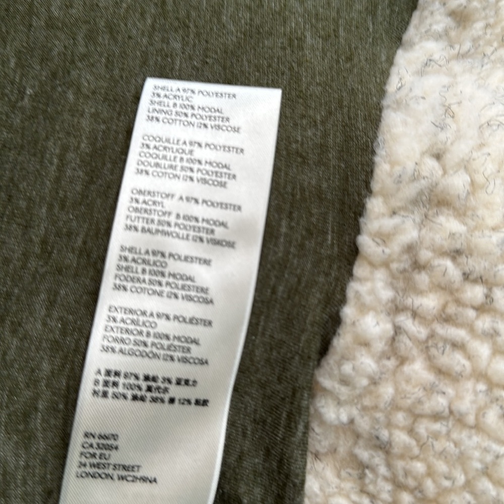 COPY - Free People Women’s Shearling Color Block Jacket - Small - Picture 14 of 14